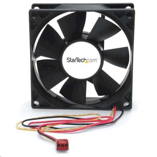 Startech 80x25mm Dual Ball Bearing Computer Case Fan w/ TX3 Connector