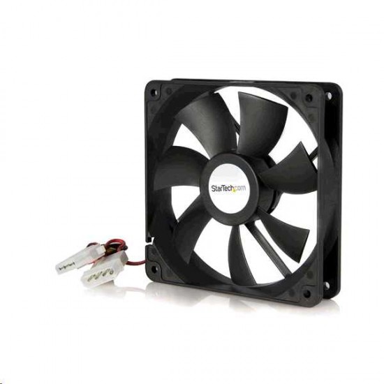 STARTECH 120x25mm Dual Ball Bearing Computer Case Fan w/ LP4 Connector