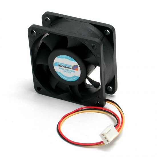 Startech 60x25mm High Air Flow Dual Ball Bearing Computer Case Fan w/ TX3