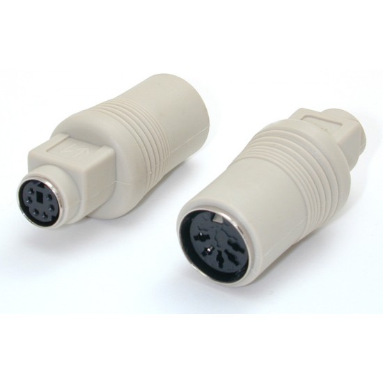KB/MOUSE ADAPTER - ADAPTER 6 PIN MINIDIN FEMALE TO 5 MINIDIN FEMALE