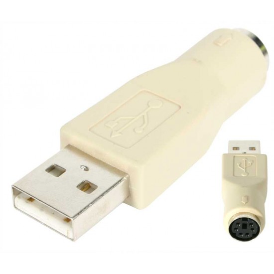 KB/MOUSE ADAPTER - Startech Adapter Usb Male To 6 Minidin Female For Mouse