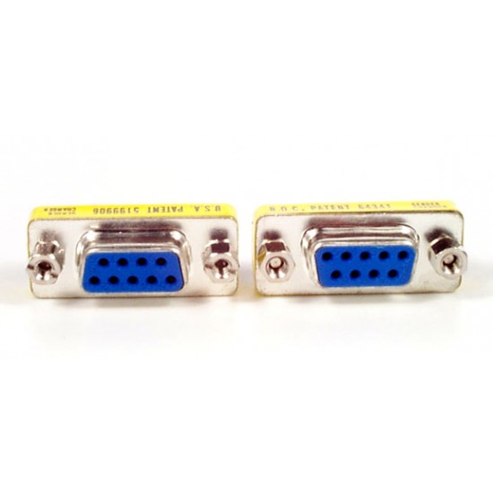 Slimline Gender Changer DB9F to DB9F