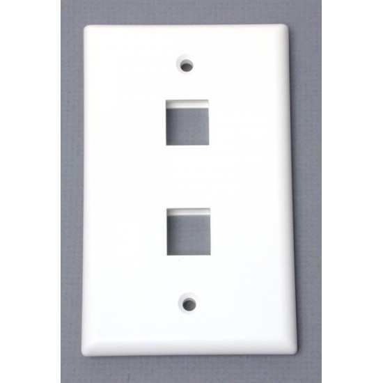 WALL PLATE DUAL BEIGE