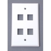 WALL PLATE QUAD BEIGE