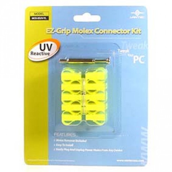 VANTEC EZ GRIP MOLEX CONN KIT YELLOW