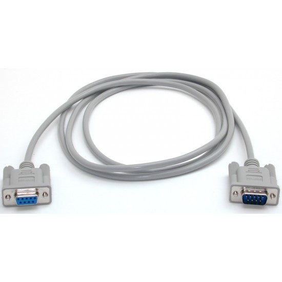 SERIAL - 6 ft. 9-pin Straight Through Cable (male to female)