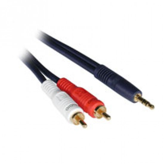 GENERIC 3.5MM TO 2*RCA SPLITTER CABLE 6'