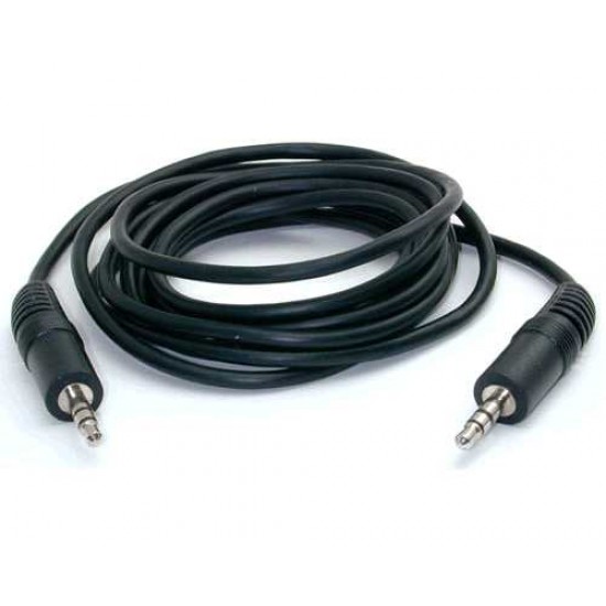 AUDIO 3.5MM STEREO MALE TO MALE 12FT CABLE