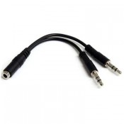 XTREAM 3.5MM Y SPLITTER CABLE 1F / 2M