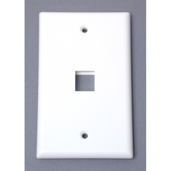 WALL PLATE 1 BEIGE