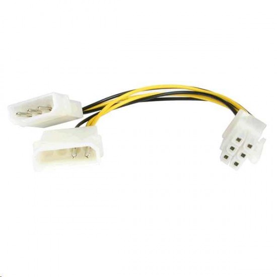 LP4 to 6 pin PCI Express Video Card Power Adapter