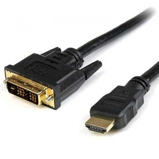 HDMI TO DVI M/M MULTIMEDIA CABLE - 6FT