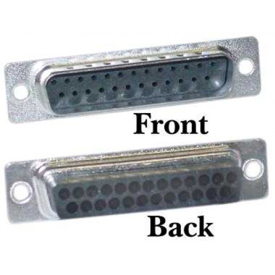 25C D SUB FEMALE CRIMP
