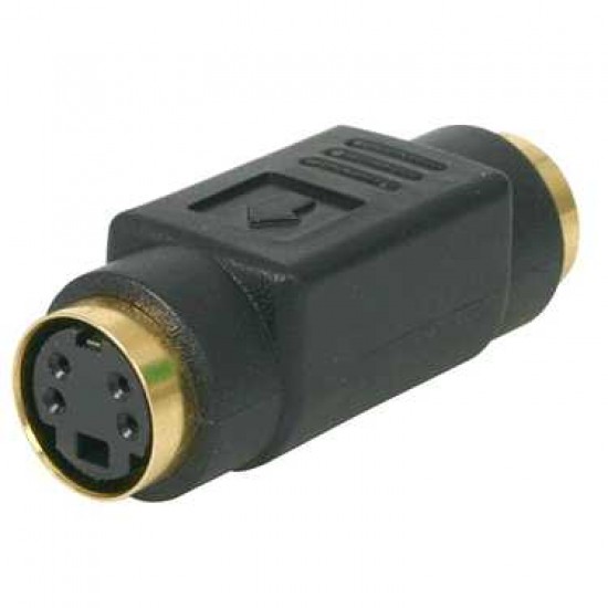 S-Video Female to Female Gender Changer