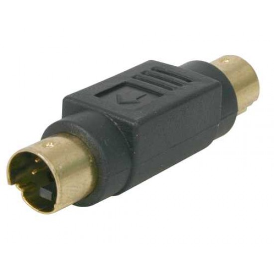 S-Video Male to Male Gender Changer