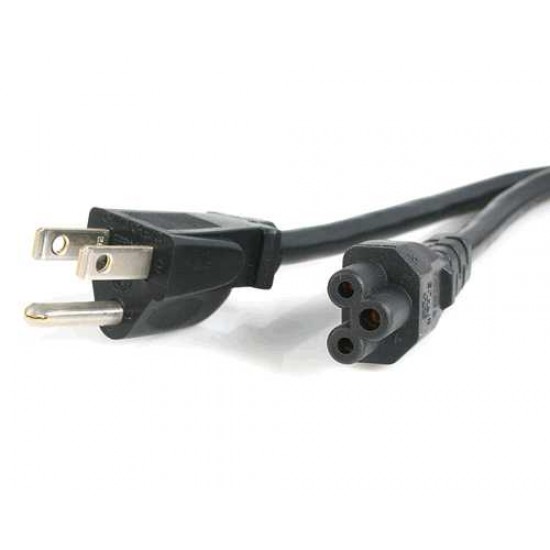STARTECH NOTEBOOK POWER CORD NEMA5-15P TO C5 - 6FT 18AWG