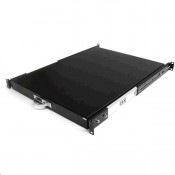 STARTECH 22" BLACK DEEP SLIDING SERVER RACK CABINET SHELF