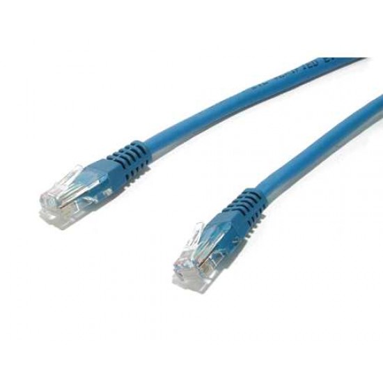 STREAMLINE 10FT BLUE MOLDED CAT5E UTP PATCH CABLE
