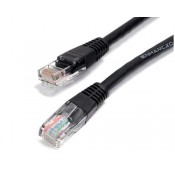 STARTECH 1FT BLACK MOLDED CAT6 UTP GIGABIT PATCH CABLE