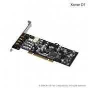 ASUS Xonar D1 7.1 Channels 24-bit 192KHz PCI Interface Sound Card- USED - CARD ONLY
