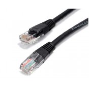 STARTECH 6FT BLACK MOLDED CAT5E UTP PATCH CABLE