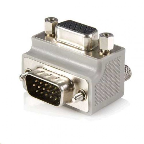 STARTECH RIGHT ANGLE VGA MALE TO VGA FEMALE ADAPTER