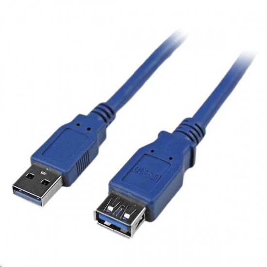 STARTECH USB 3.0 SUPERSPEED EXTENSION CABLE M/F 6' BLUE