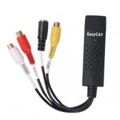 EasyCAP AS-EZ-CAP1 USB 2.0 Plug-and-Play Analog Audio and Video to Digital PC Capture Device