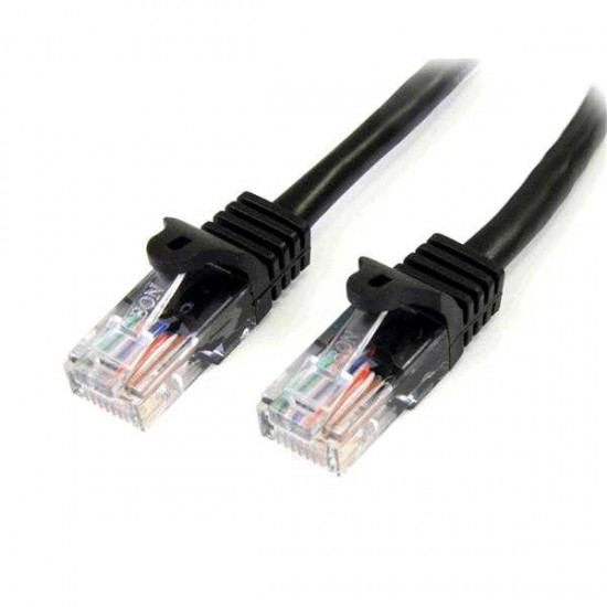 STREAMLINE 3FT BLACK MOLDED CAT6 UTP GIGABIT PATCH CABLE