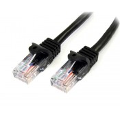STARTECH CAT5E SNAGLESS UTP PATCH CABLE BLACK- 6FT