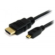 STARTECH HDMI TO MICRO HDMI HIGH SPEED WITH ETHERNET 6FT CABLE