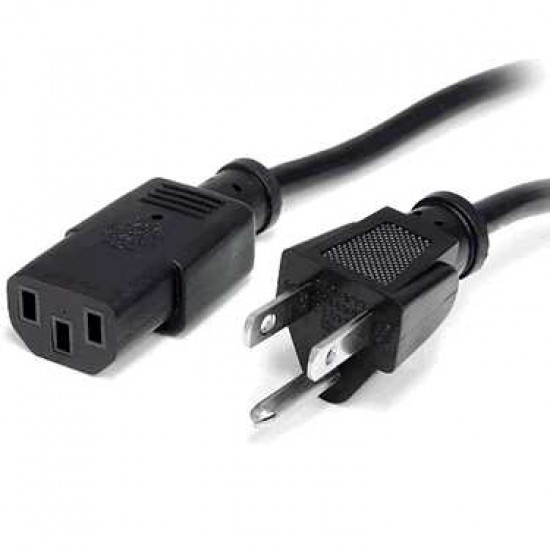 STARTECH POWER CORD -NEMA5-15P TO C13 -20FT 14AWG