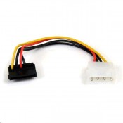 STARTECH 4PIN MOLEX TO RIGHT ANGLE SATA  POWER CABLE