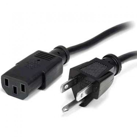 STARTECH POWER CORD -NEMA5-15P TO C13 -6FT 14AWG