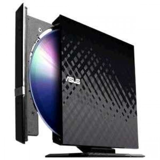 ASUS SDRW- 08D2S-U/BLK/G/AS 8X SLIM EXTERNAL DVD WRITER