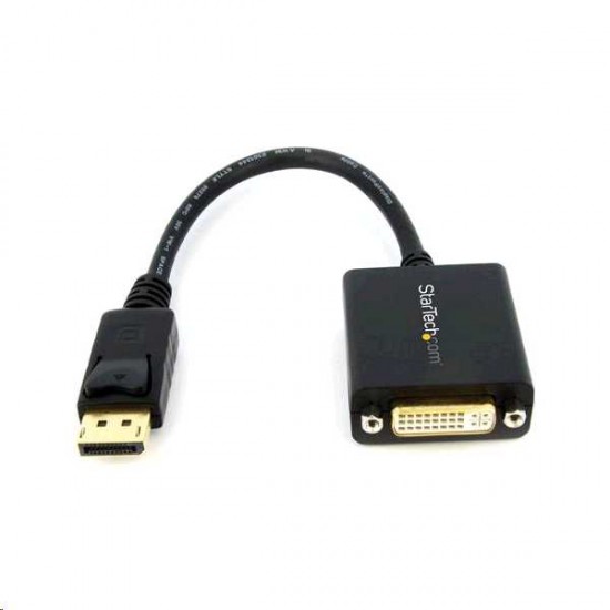 STARTECH DISPLAY PORT (MALE) TO DVI (FEMALE) VIDEO ADAPTER CABLE