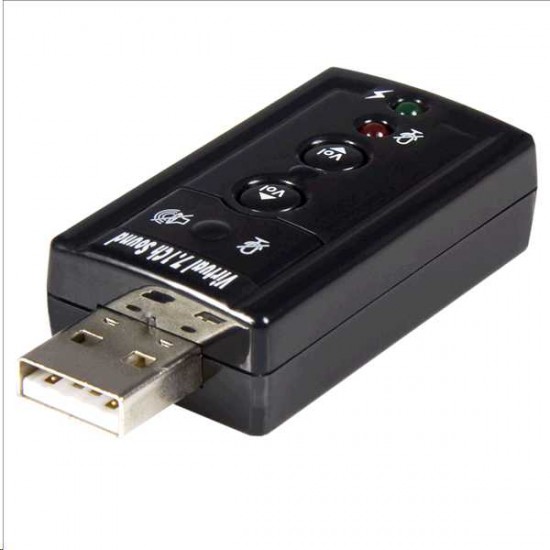 STARTECH VIRTUAL 7.1 USB AUDIO ADAPTER/EXTERNAL SOUND CARD