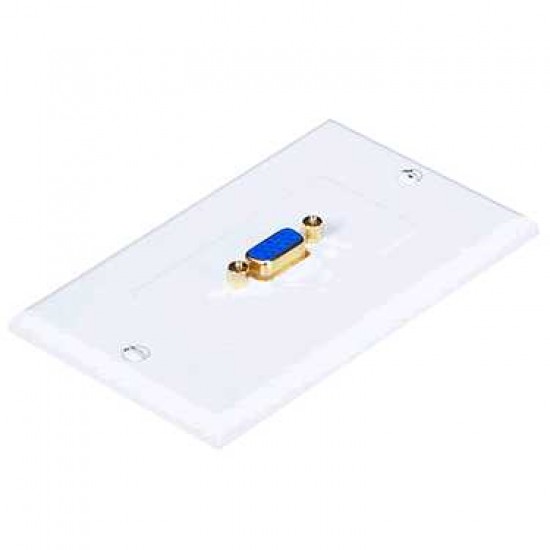 XTREAM 1 PORT VGA WALL PLATE