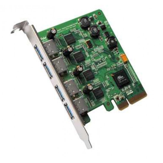 PCI-E SUPER SPEED 5GBPS 4 PORT USB 3.0 CARD PCI-E SUPER SPEED 5GBPS 4 PORT USB 3.0 CARD