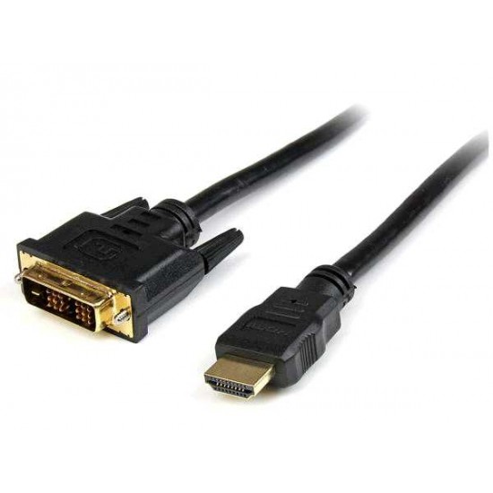 STARTECH HDMI TO DVI M/M 3FT MULTIMEDIA CABLE