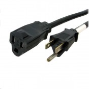 STARTECH EXTENSION NEMA 5-15R TO NEMA 5-15P 25FT 16AWG POWER CABLE