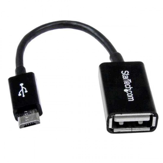 STARTECH MICRO USB TO USB OTG ADAPTER M/F 5IN