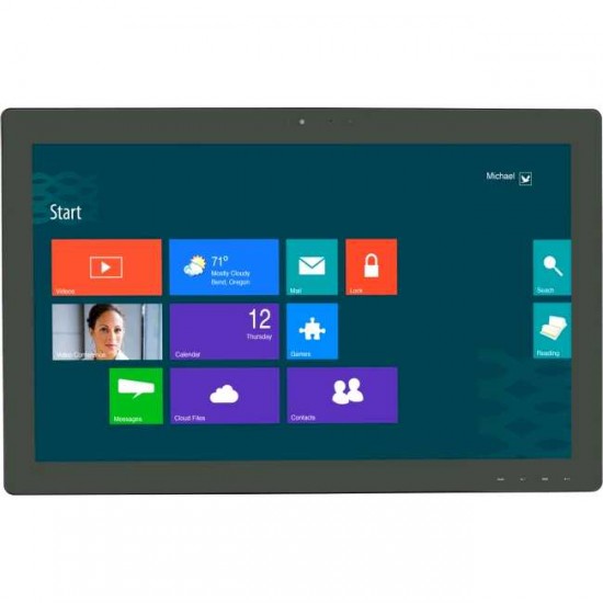 Planar PCT2485 24IN Helium Multi-Touch Edge-lit LED LCD Monitors 1920x1080 USB Speaker HD Webcam- LEASEBACK