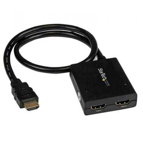 STARTECH 2 PORT HDMI SPLITTER WITH USB POWER -4K