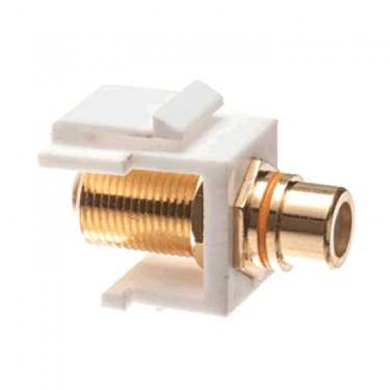 COAX TO RCA KEYSTONE INSERT
