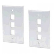 WALL PLATE TRIPLE BEIGE