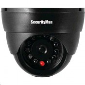 SECURITYMAN DUMMY INDOOR DOME CAMERA WITH LED