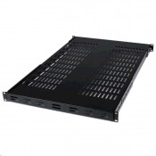 STARTECH 1U ADJUSTABLE MOUNTING DEPTH VENTED RACK MOUNT SHELF