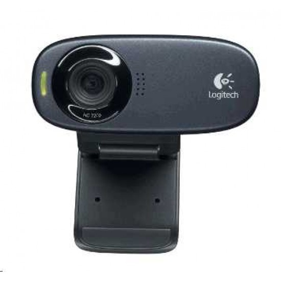 LOGITECH C270 HD WEBCAM - 3MP - 720P - IDEAL FOR ZOOM