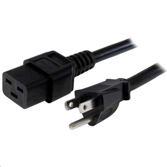 STARTECH POWER CORD NEMA5-15P TO C19 -6FT 14 AWG